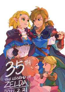 Zelda35th插画图片壁纸