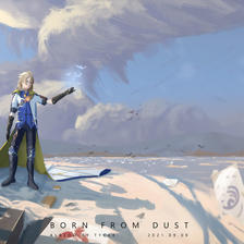 Born from dust插画图片壁纸
