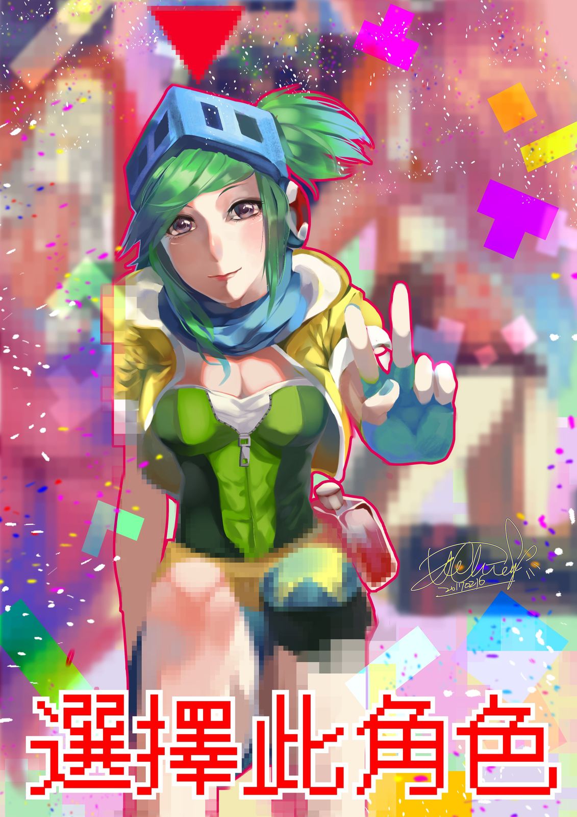 【LOL】Riven 電玩女神插画图片壁纸