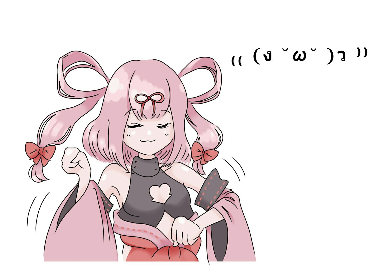 ₍₍ (ง ˘ω˘ )ว ⁾⁾　（結心愛 Vtuber）