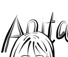 Anita-描き途中竖图