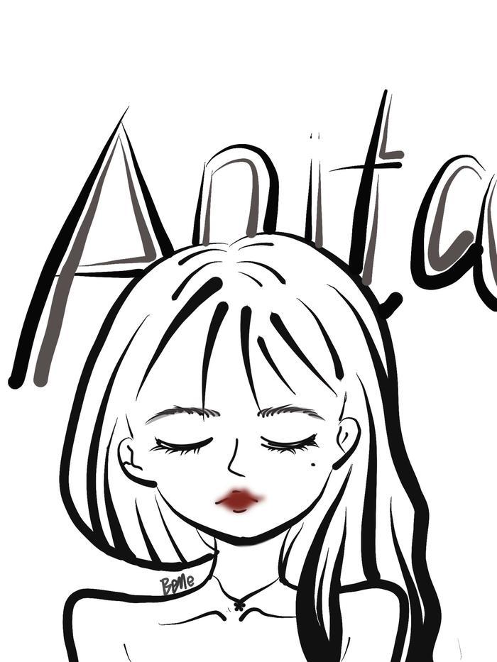 Anita插画图片壁纸