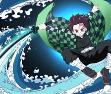 一ノ型水面斩-kimetsunoyaiba鬼灭之刃