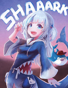 SHAAARK~!插画图片壁纸