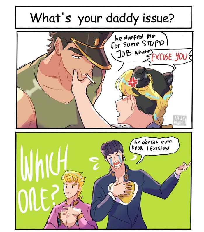 Jojo's daddy issue插画图片壁纸