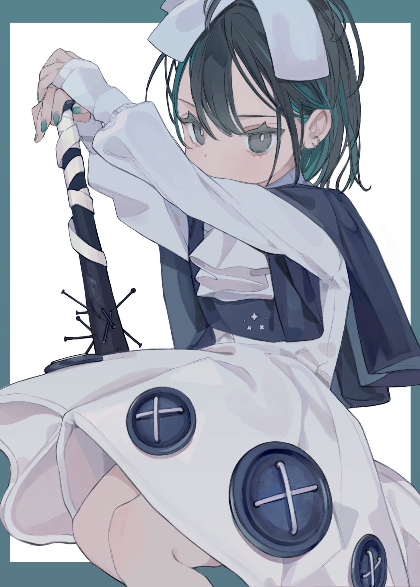 暴行少女~英国風~插画图片壁纸