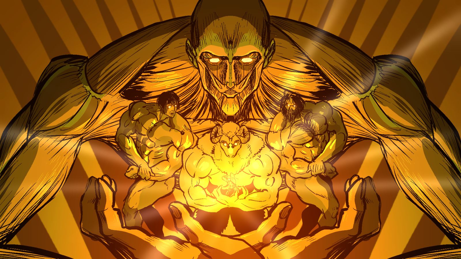 宗教画-进击的巨人阿明阿诺德