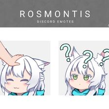 Rosmontis Emotes插画图片壁纸