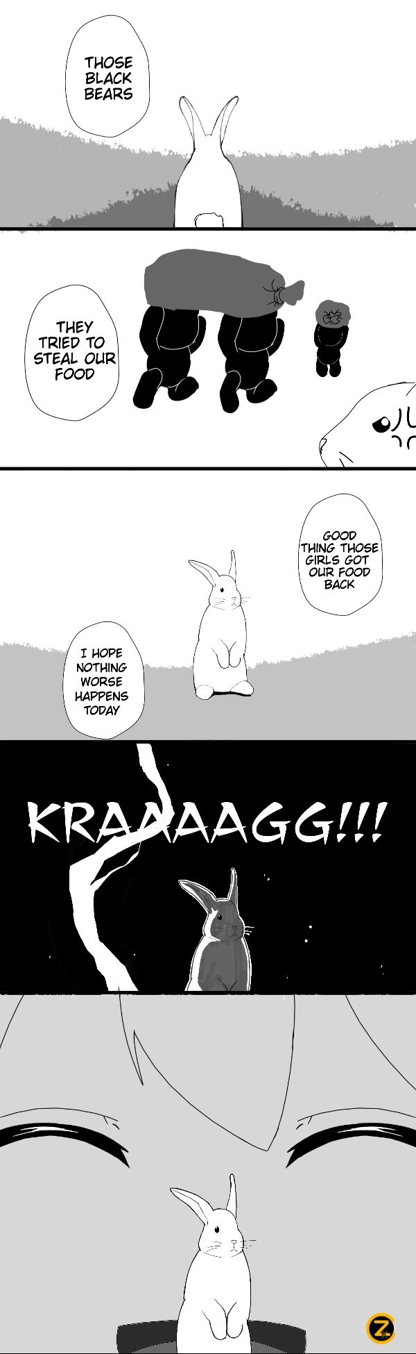 Mr. Rabbit [Pandaclip:TBT]插画图片壁纸