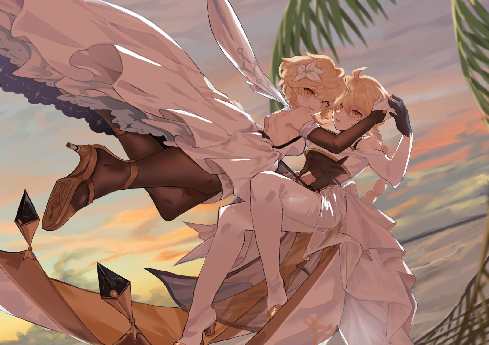 太陽與月-原神空空蛍