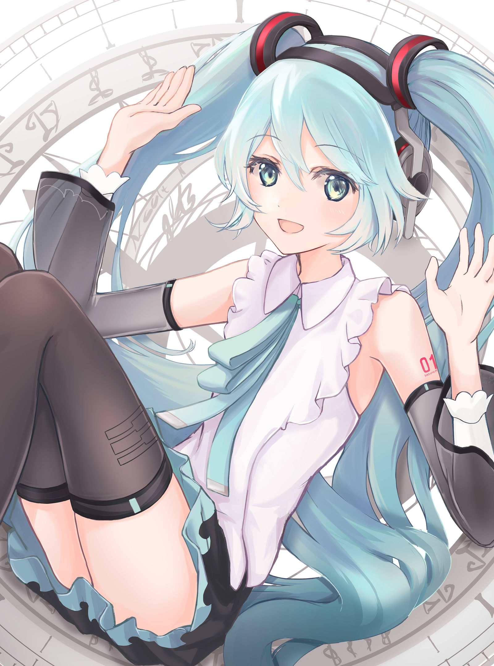 初音未来NT插画图片壁纸