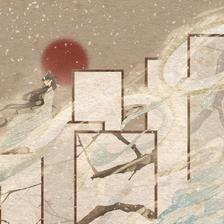 二十四节气-冬-青龙篇-立冬插画图片壁纸