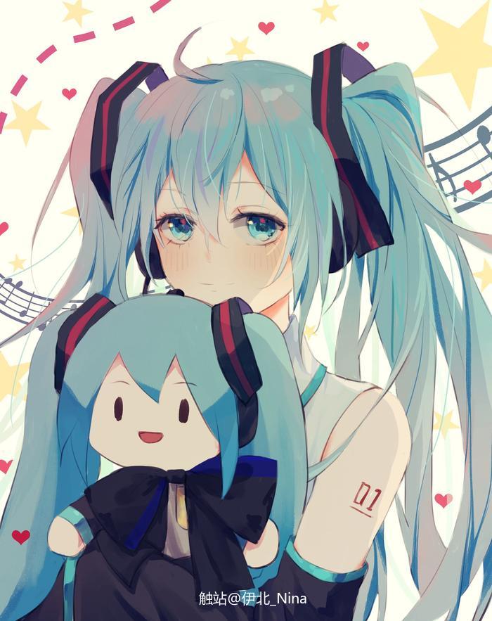 初音未来插画图片壁纸