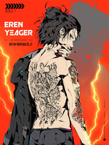 Eren Yeager : Attack on Titan插画图片壁纸