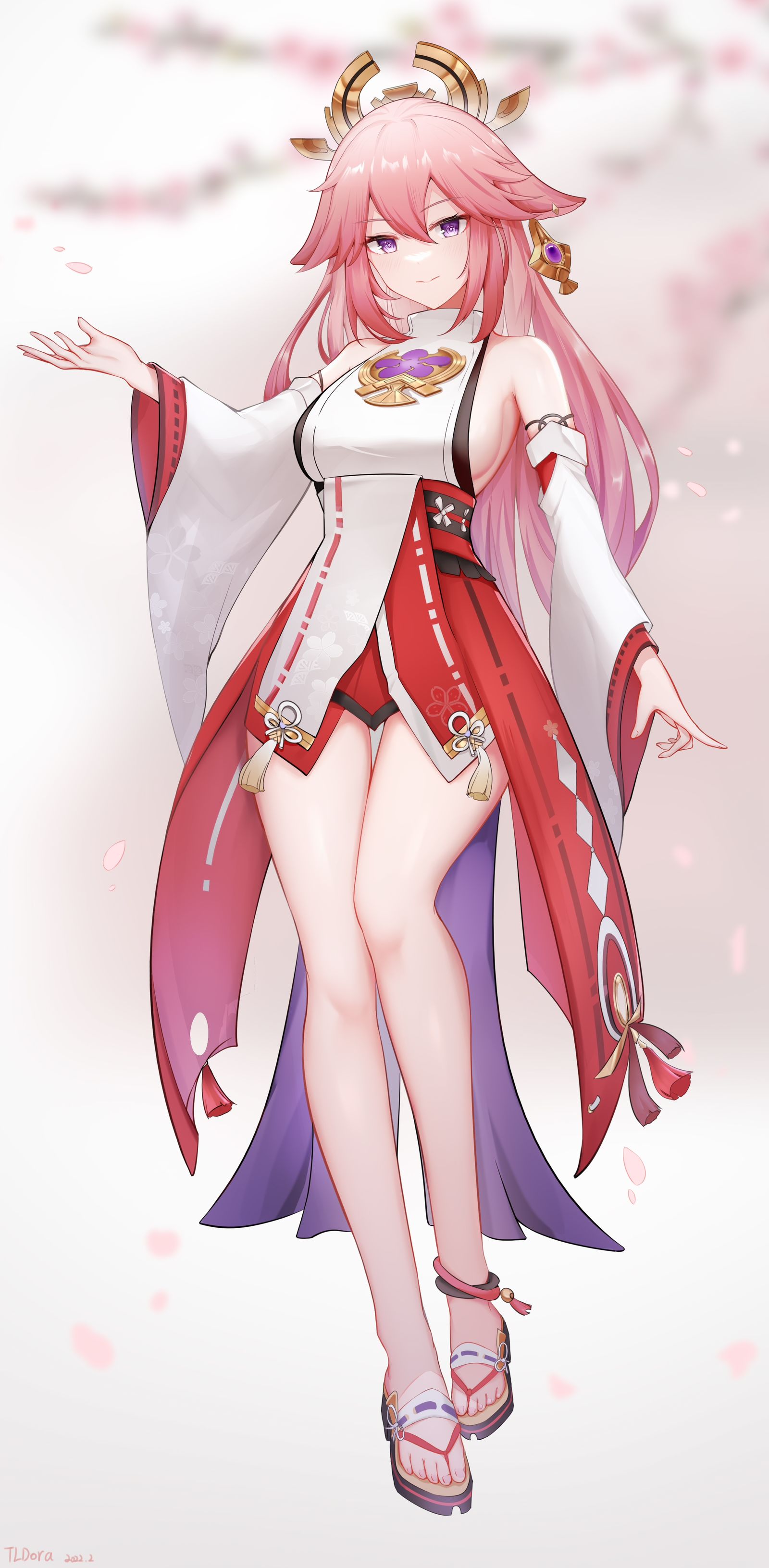 八重神子插画图片壁纸