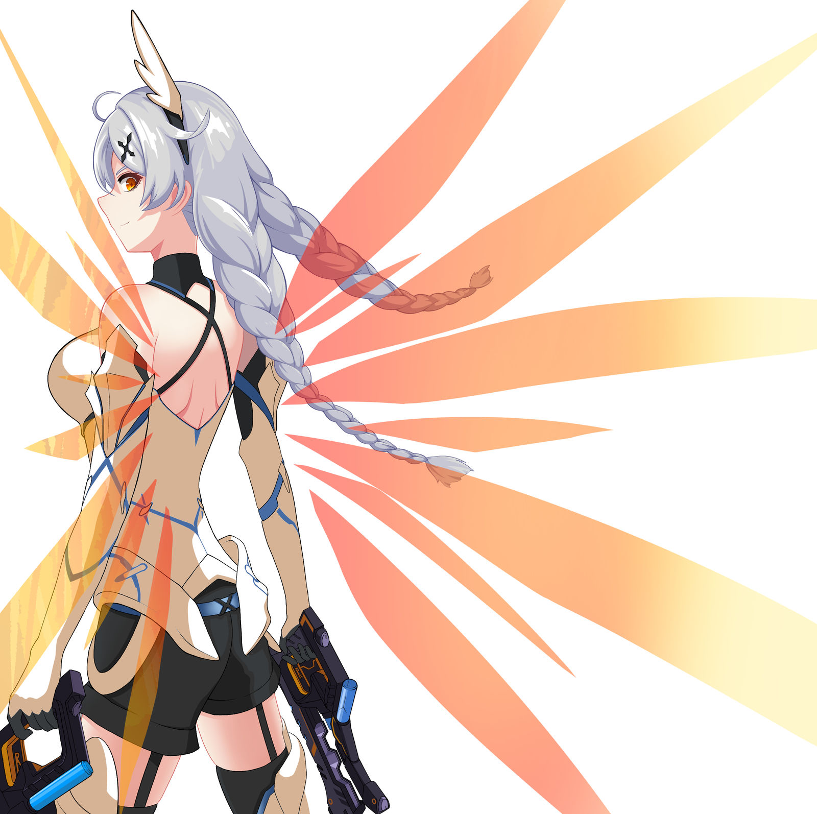 白旗寺月光崩坏3琪亚娜卡斯兰娜