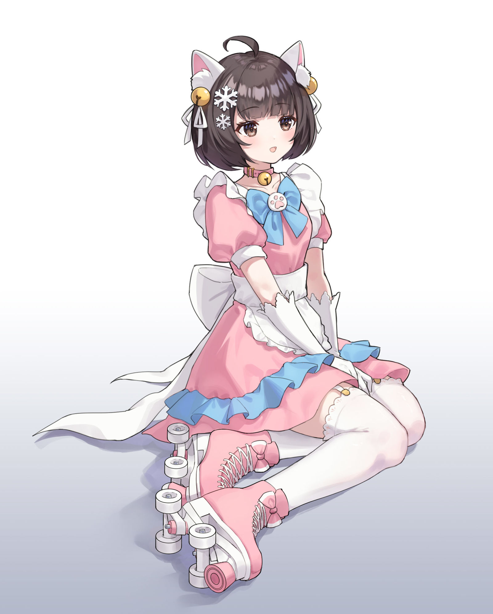 仙子伊布轮滑女仆雪理太太