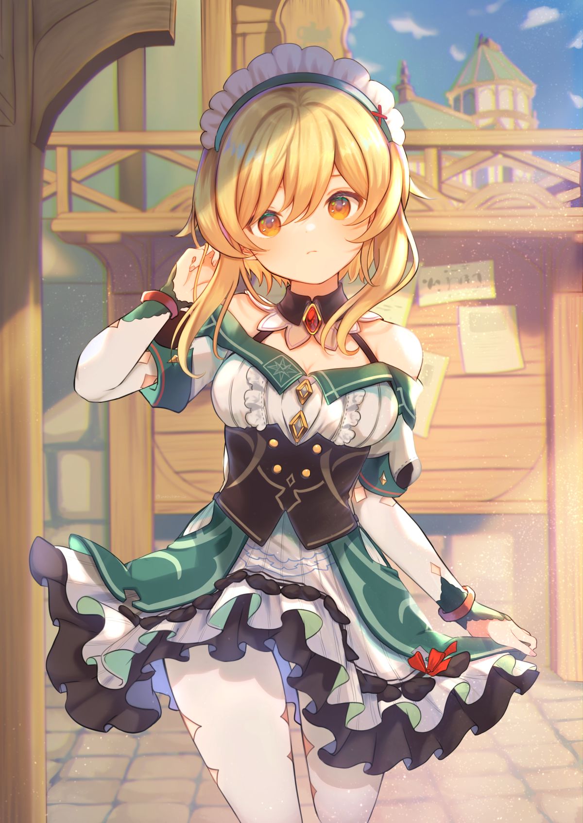 瞄准星星和深渊！插画图片壁纸