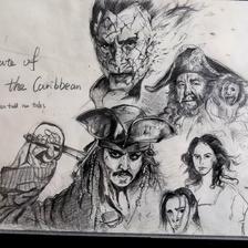 加勒比海盗5插画图片壁纸