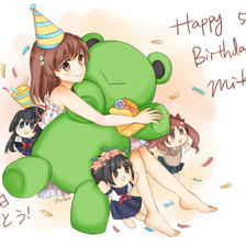 Happy birthday Mikoto插画图片壁纸