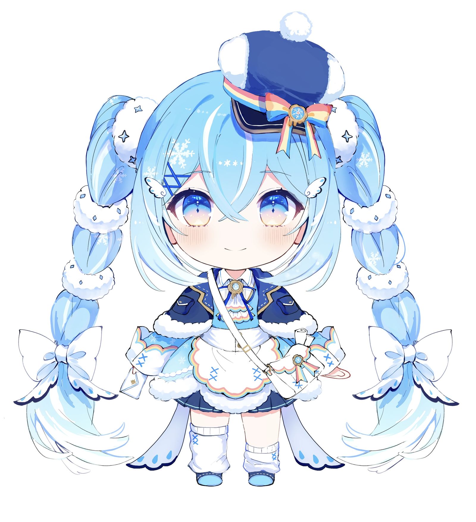 雪初音2023设计方案插画图片壁纸