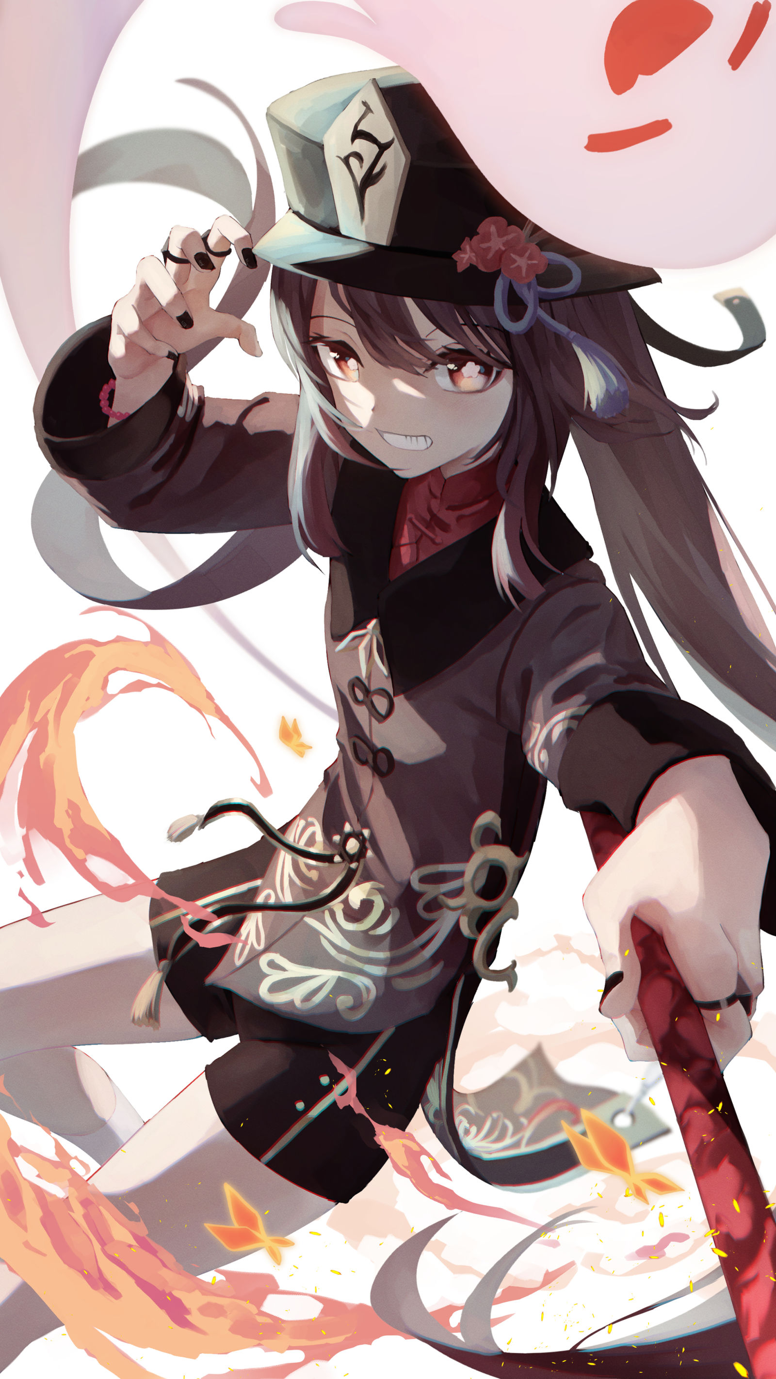 小胡桃原神胡桃竖图