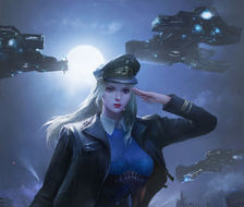 starcraft girl-Militarygirl