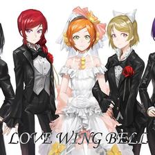 Love Wing Bell插画图片壁纸