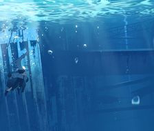 海底施設-原创风景