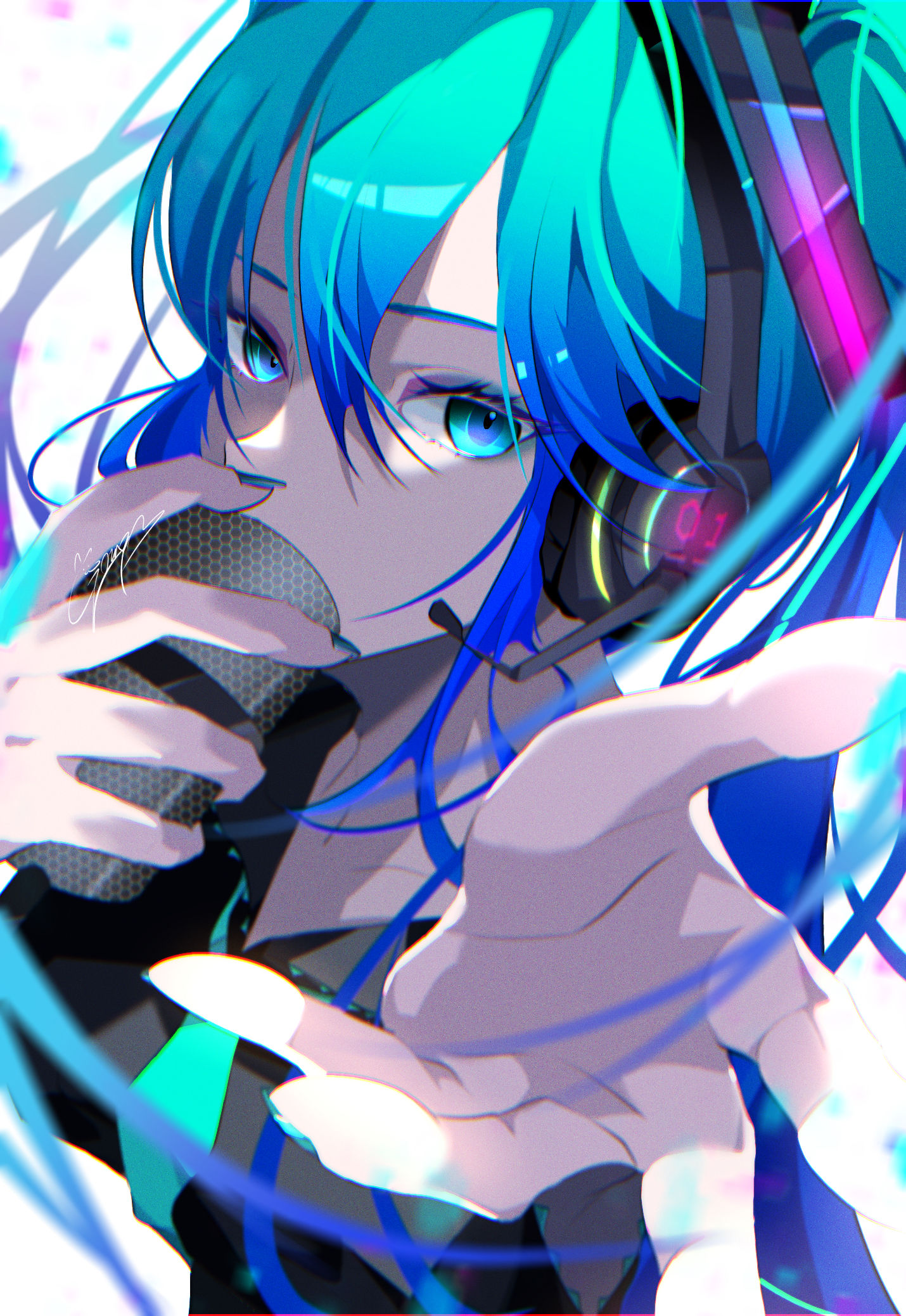 初音未来插画图片壁纸