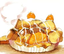 橘子面包布丁-原创すいーとり