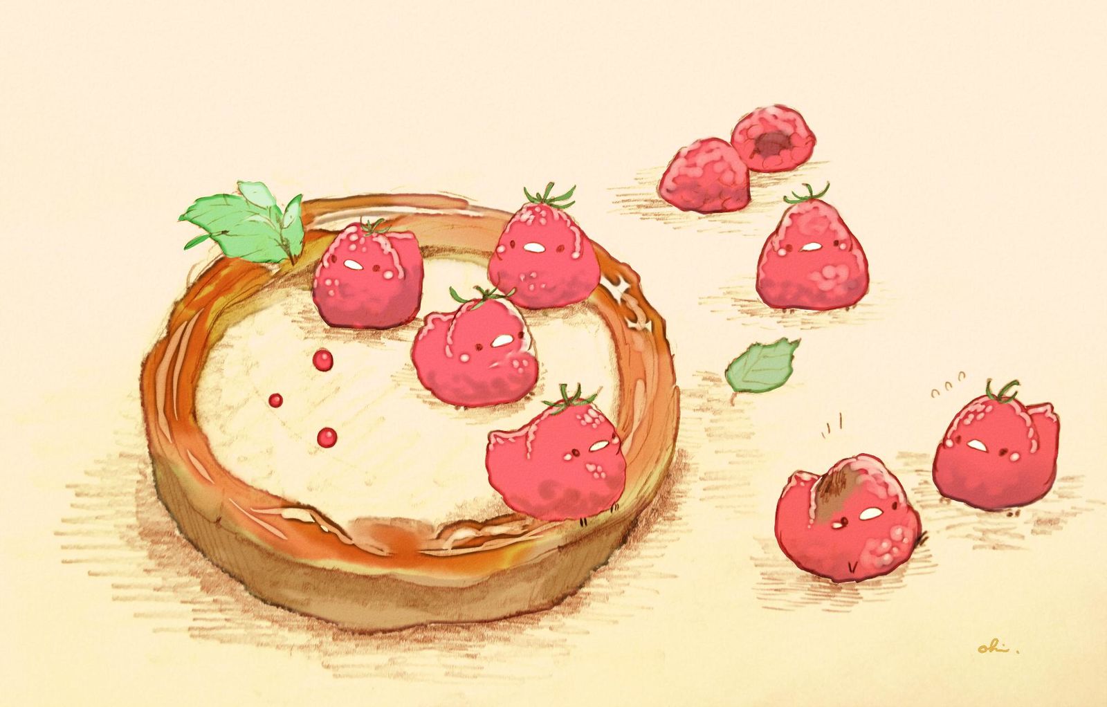 树莓派插画图片壁纸