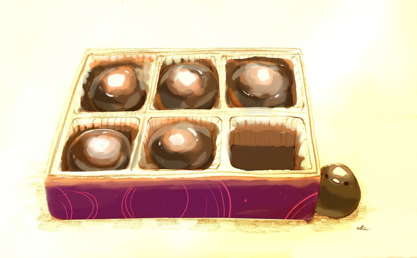 箱装巧克力-原创すいーとり