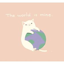 世界猫之日插画图片壁纸
