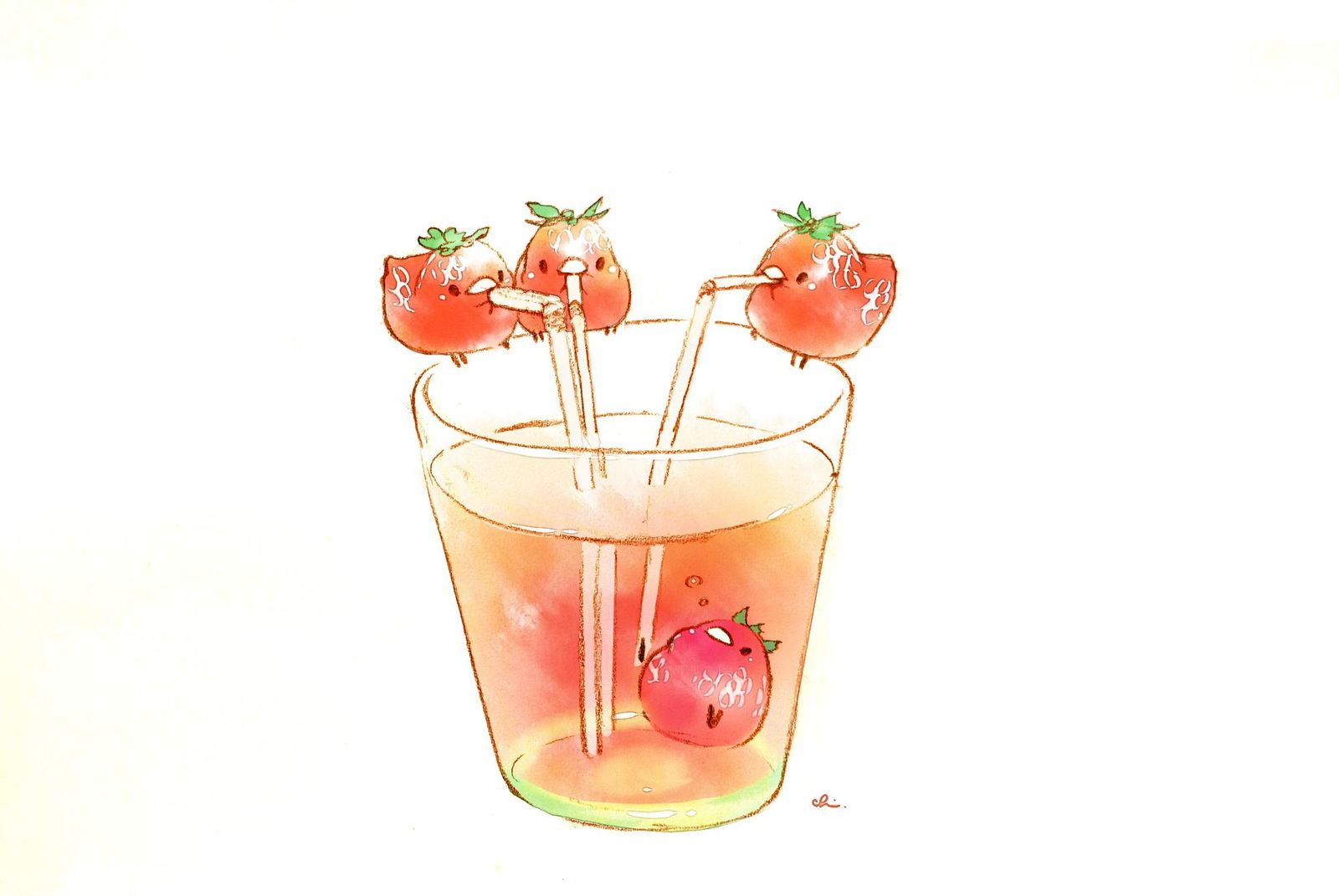 草莓汁-原创すいーとり