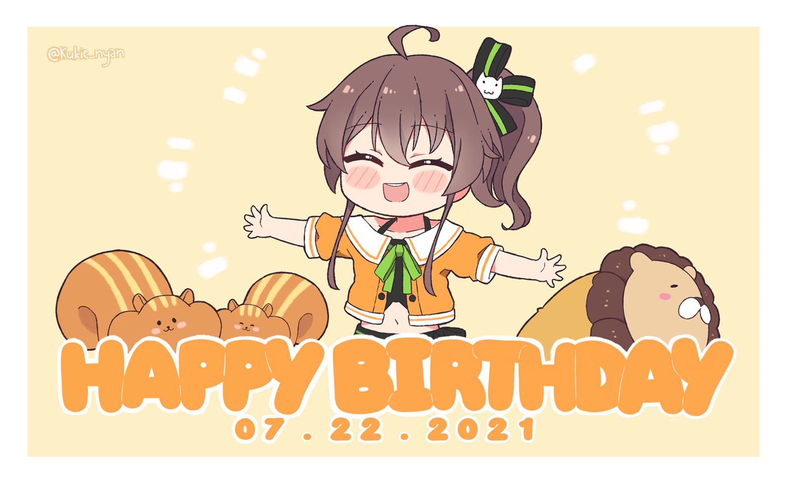 Matsuri Birthday插画图片壁纸