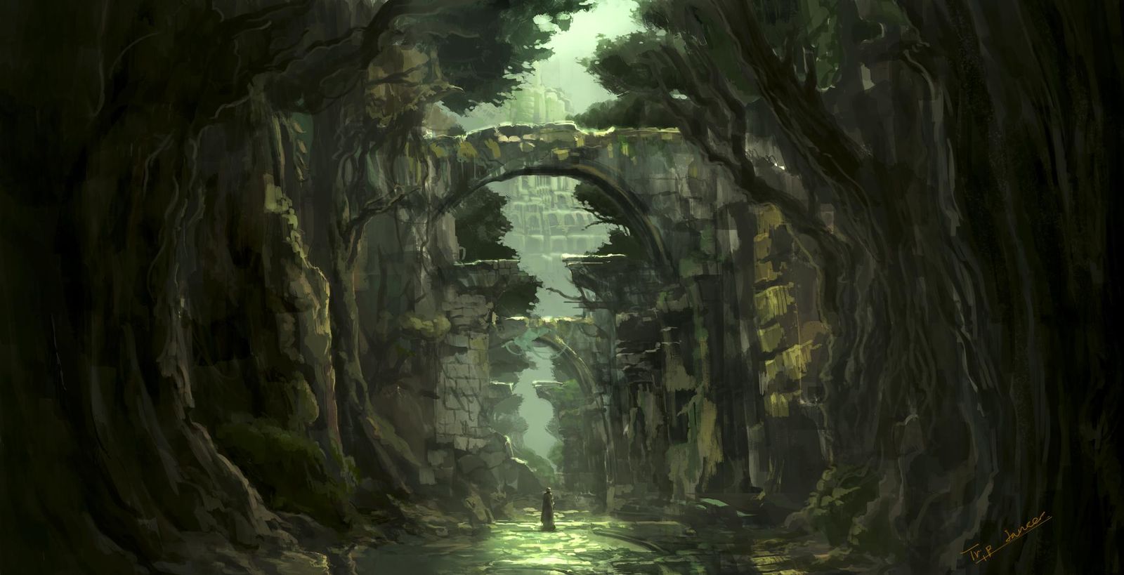 ruins_forest-原创风景