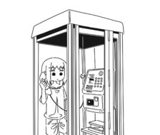 电话亭-原创女孩子