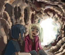 洞窟-原创女孩子