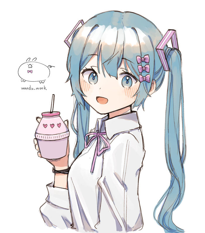 miku~~插画图片壁纸