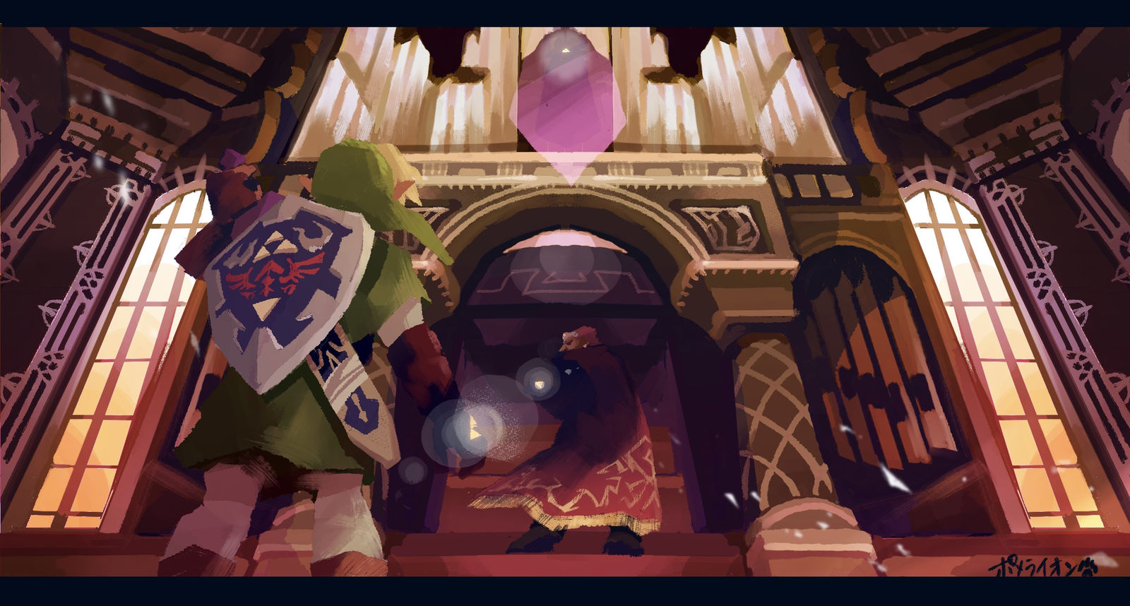 Legend of Zelda插画图片壁纸