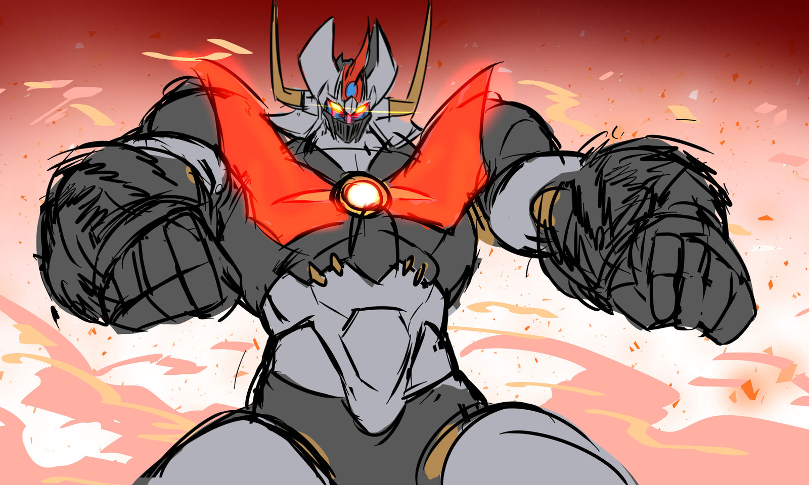 Mazinkaiser Shin Getter Robo插画图片壁纸