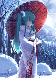 初音未来插画图片壁纸