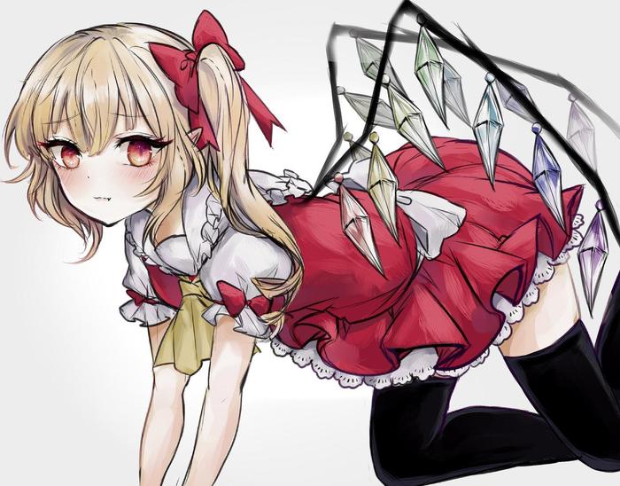 Flandre ♡ Scarlet插画图片壁纸