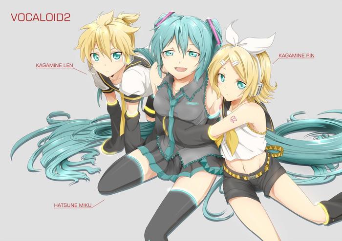 VOCALOID2插画图片壁纸