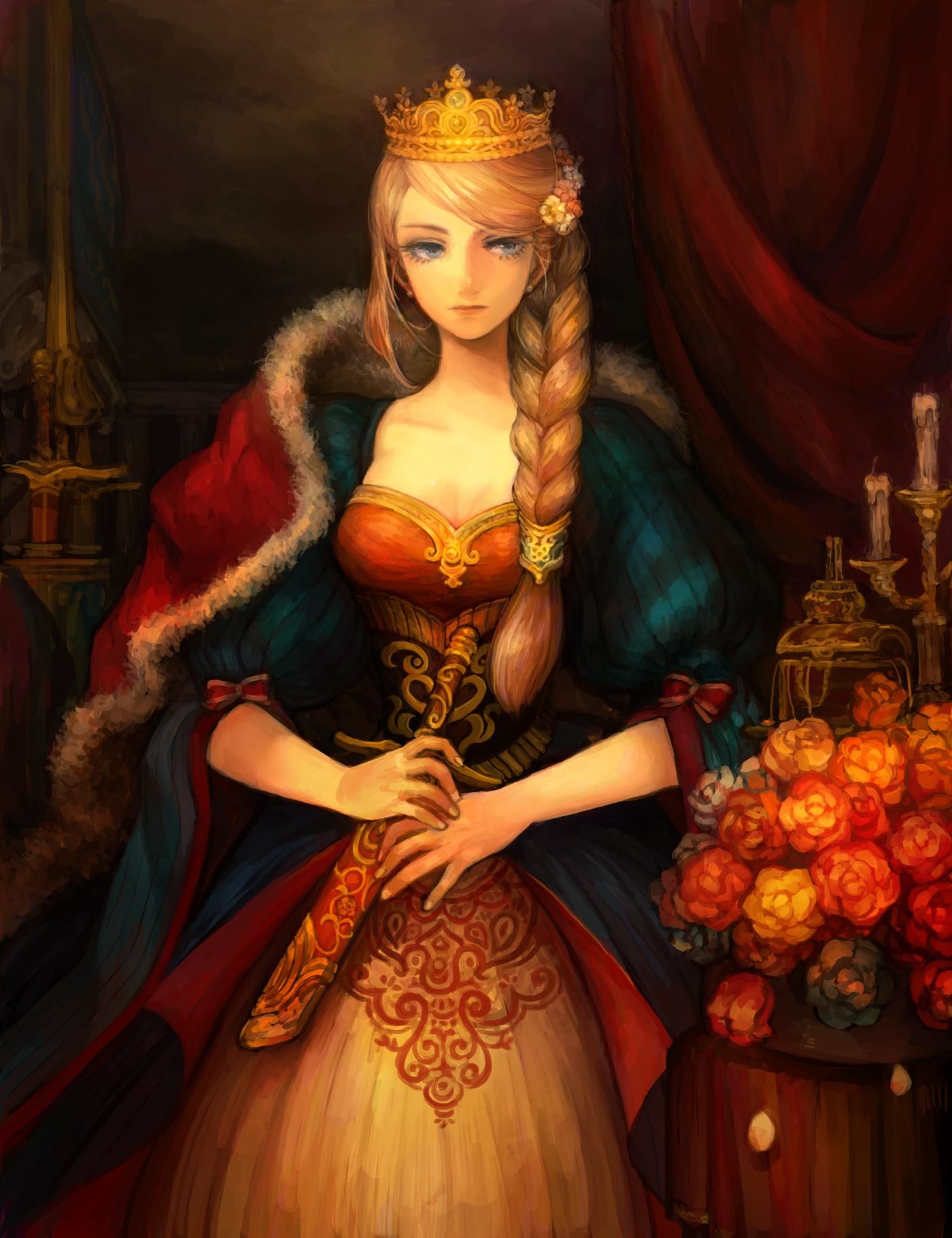 埃米诺亚肖像-原创バルザンの姫騎士