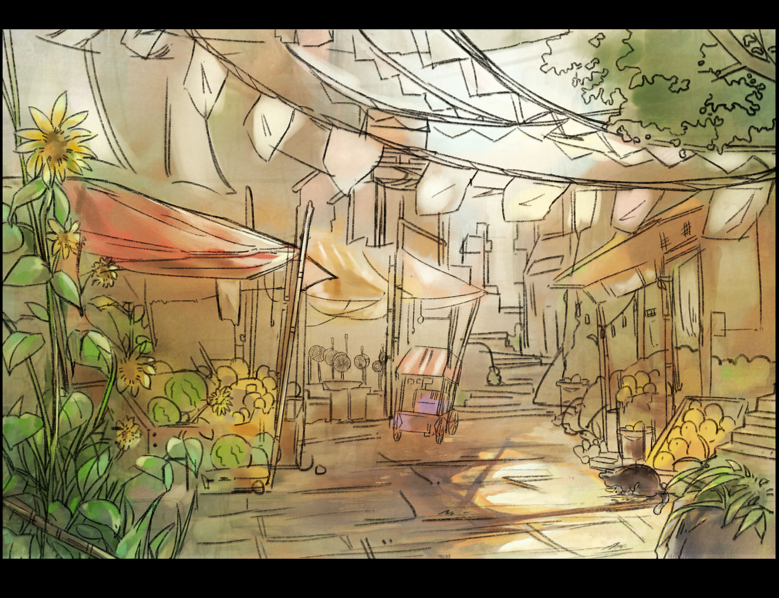 动画场景概念设计