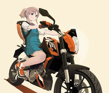 ノーヘルちゃん-女孩子摩托车