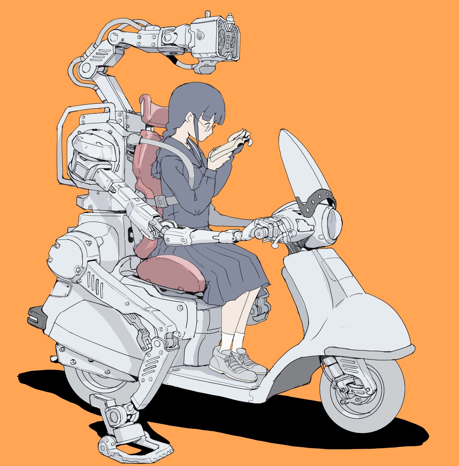 オートなバイク-女孩子摩托车