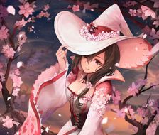 cherry blossom witch